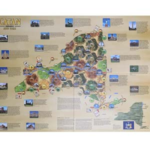 Catan: Big Box ‐ Romanian 2016 - Side 1 New York Image