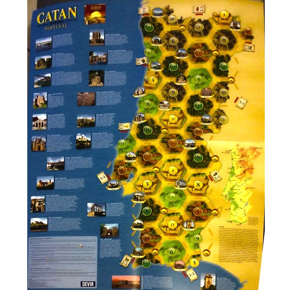 Portugal Map - Devir Image