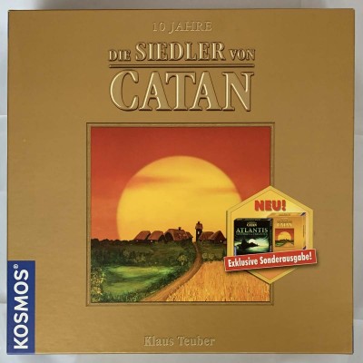 Die Siedler Von Catan - 10th Anniversary Gold Box Bundle Die Siedler Von Catan - 10th Anniversary Gold Box Bundle