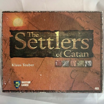 The Settlers of Catan 1st + 2nd Edition - 8 Player Set The Settlers of Catan 1st + 2nd Edition - 8 Player Set