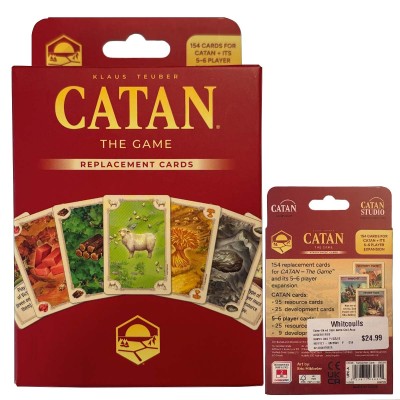 6E Catan The Game - 2025 Replacement Cards
