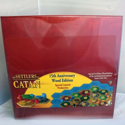 Catan 15th Anniversary Wooden Set