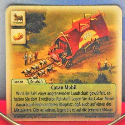 Catan Mobil Promotional Card