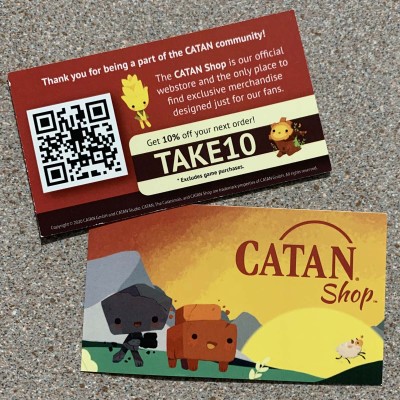 Catan Shop Discount Card 2020