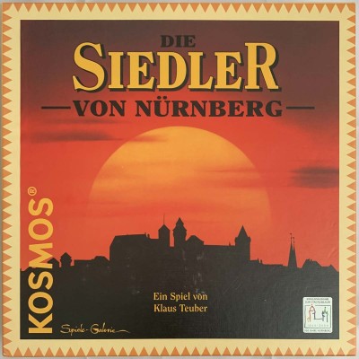 Die Siedler von Nürnberg v2 w/950 Jahre Nurnberg logo - 1999