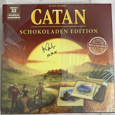 Catan: Chocolate Edition - German Autographed Catan: Chocolate Edition - German Autographed