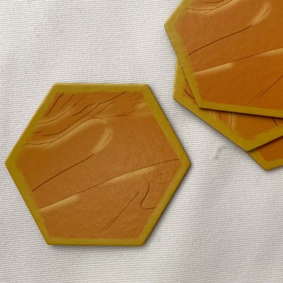 Hex - Desert - Spielmaterial