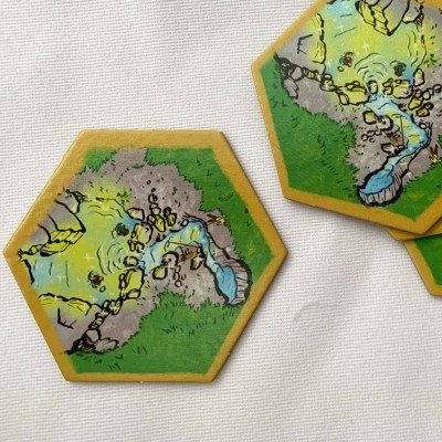 Hex - Gold - Spielmaterial