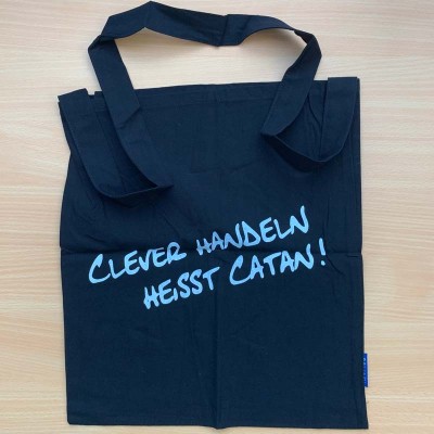 Catan Tote Bag - Black