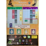 Wellycon NZ National Champs TImetable Poster 2021
