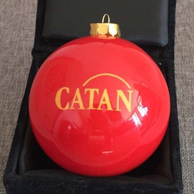 Catan: Red Tree Ornament